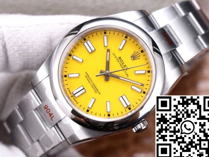 Perpetual 41MM Dial EW Factory M124300-0004 Rolex Oyster Yellow 1221
